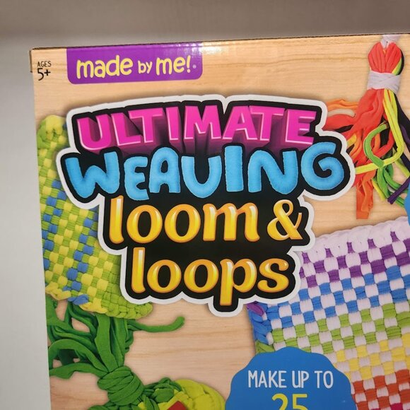 NEW Weaving Loom 378 Craft Loops + 1 Weaving Loom with Tool Potholder craft kit - Picture 6 of 16